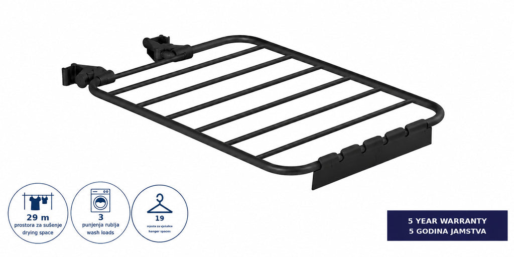 Hills Premium 2 Tier Garment Drying Rack close-up of the tray for flat-drying delicate garments.